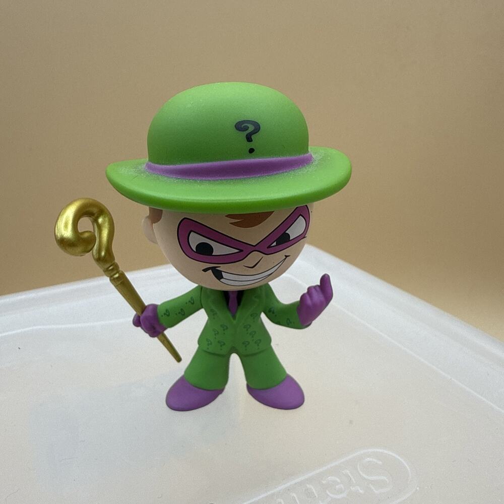 FUNKO DC UNIVERSE MYSTERY MINIS THE RIDDLER VINYL FIGURE BATMAN VILLAIN COMICS